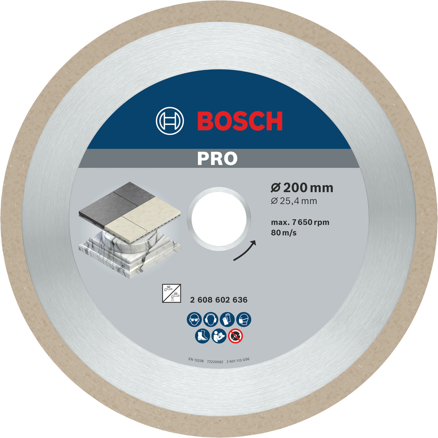 Bosch PRO Ceramic Diamanttrennscheibe, 180 x 25,4 mm