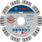 Bosch PRO Multi Material Diamanttrennscheibe, 115 x 22,23 x 2,2 mm
