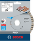 Bosch PRO Stone Diamanttrennscheibe, 150 x 22,23 mm