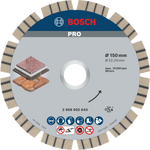 Bosch PRO Stone Diamanttrennscheibe, 150 x 22,23 mm