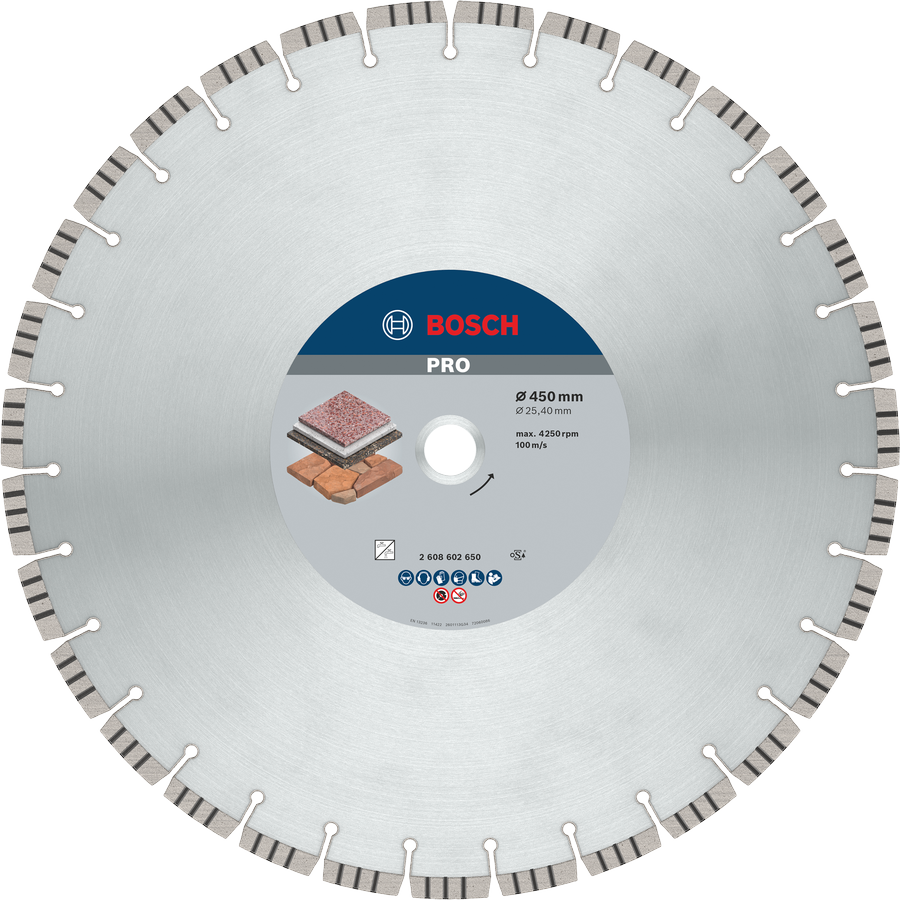 Bosch PRO Stone Diamanttrennscheibe, 300 x 20/25,4 mm