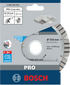 Bosch PRO Concrete Diamanttrennscheibe, 115 x 22,23 mm