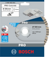 Bosch PRO Concrete Diamanttrennscheibe, 150 x 22,23 mm