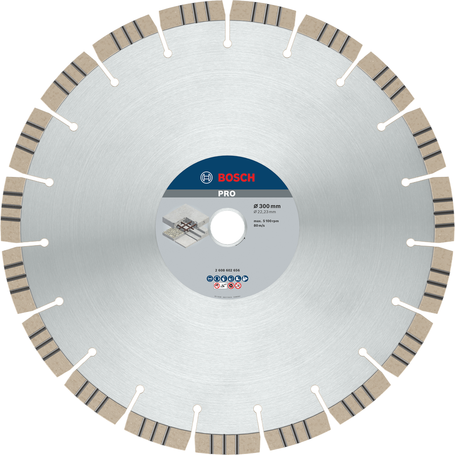 Bosch PRO Concrete Diamanttrennscheibe, 150 x 22,23 mm