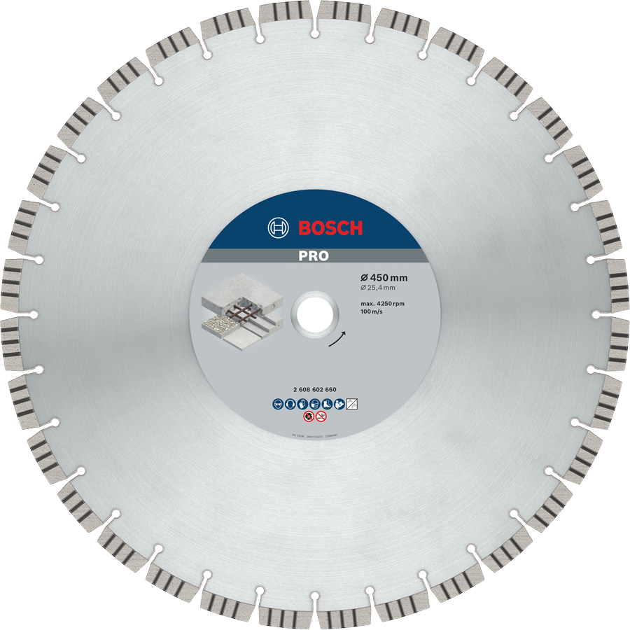 Bosch PRO Concrete Diamanttrennscheibe, 300 x 20/25,4 mm