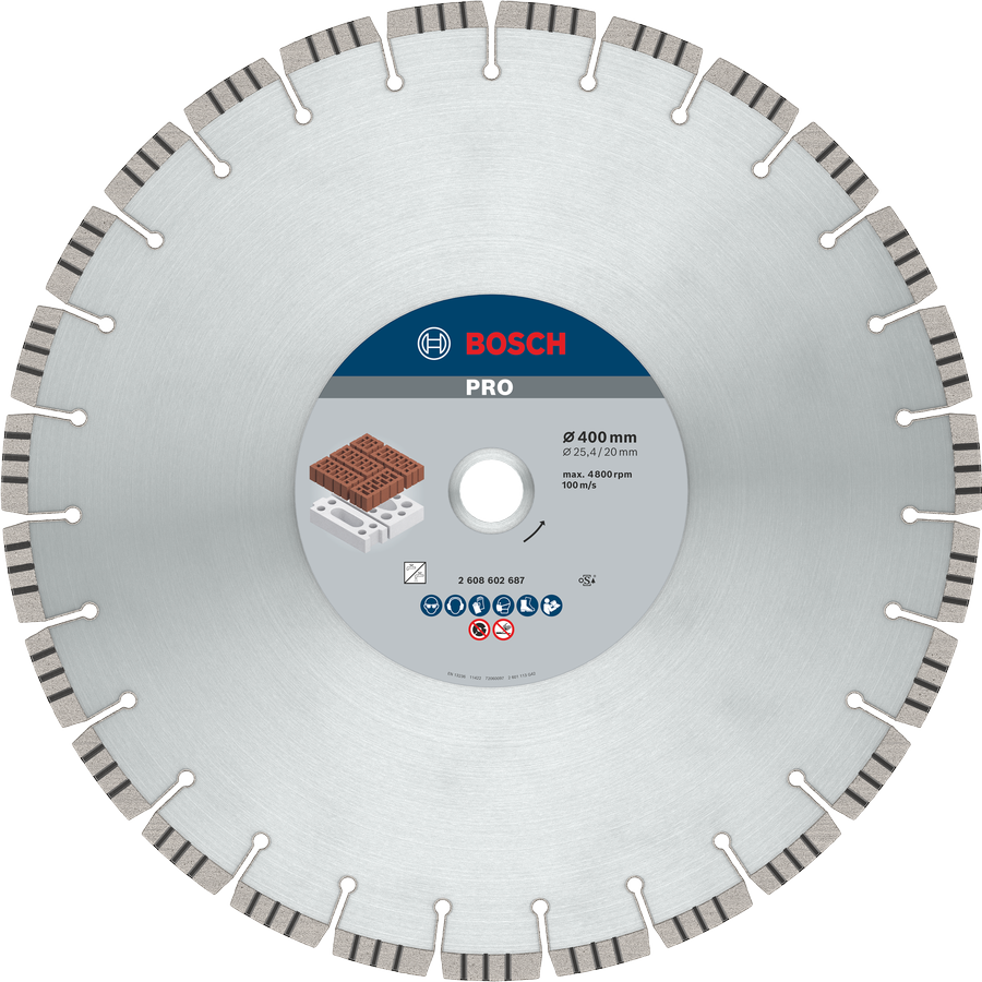 Bosch PRO Abrasive Diamanttrennscheibe, 300 x 20/25,4 mm
