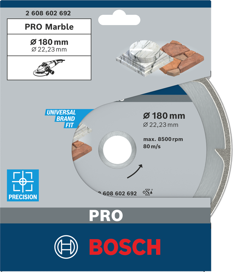 Bosch PRO Marble Diamanttrennscheibe, 150 x 22,23 mm