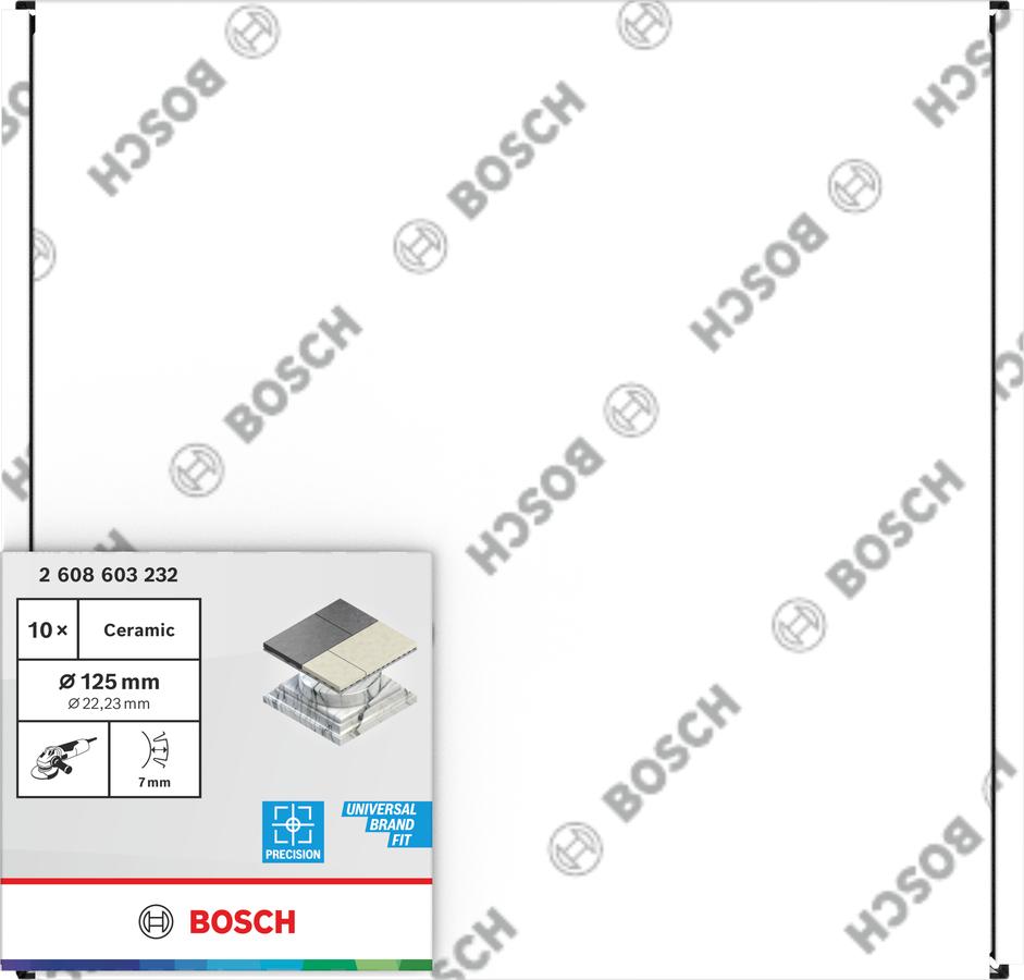 Bosch Ceramic Trennscheibe, 110 x 7,5 mm, Bohrung 22,23 mm