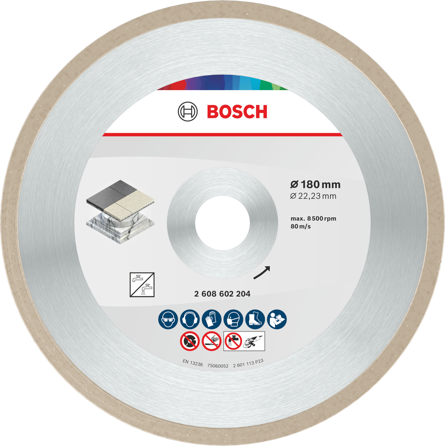 Bosch Ceramic Trennscheibe, 150 x 7 mm, Bohrung 22,23 mm