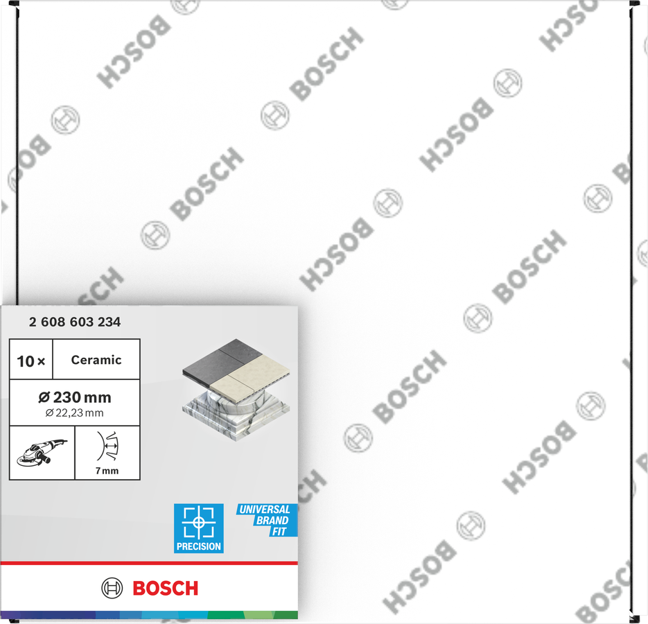 Bosch Ceramic Trennscheibe, 150 x 7 mm, Bohrung 22,23 mm
