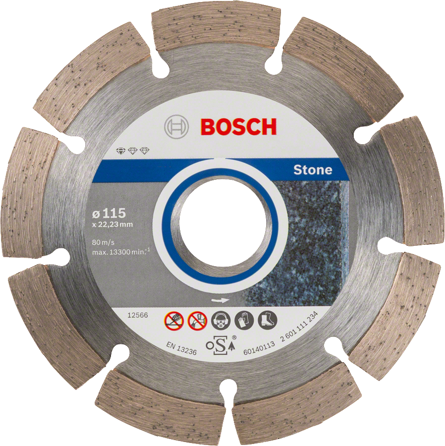 Bosch Diamanttrennscheibe Standard for Stone