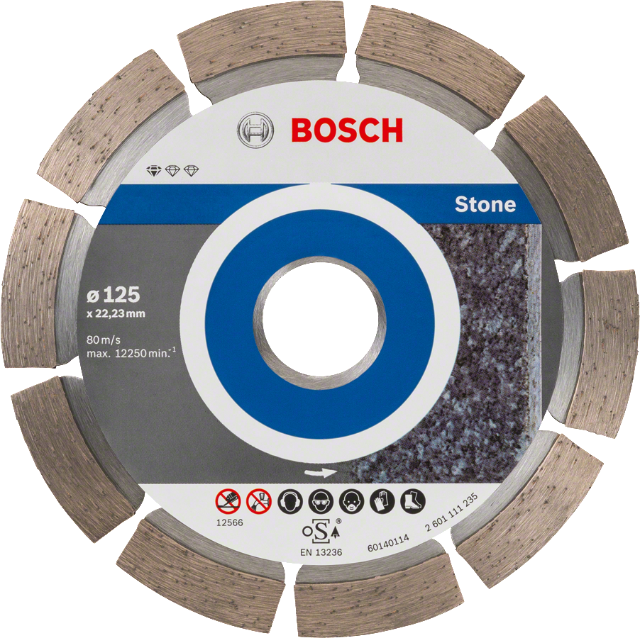 Bosch Diamanttrennscheibe Standard for Stone