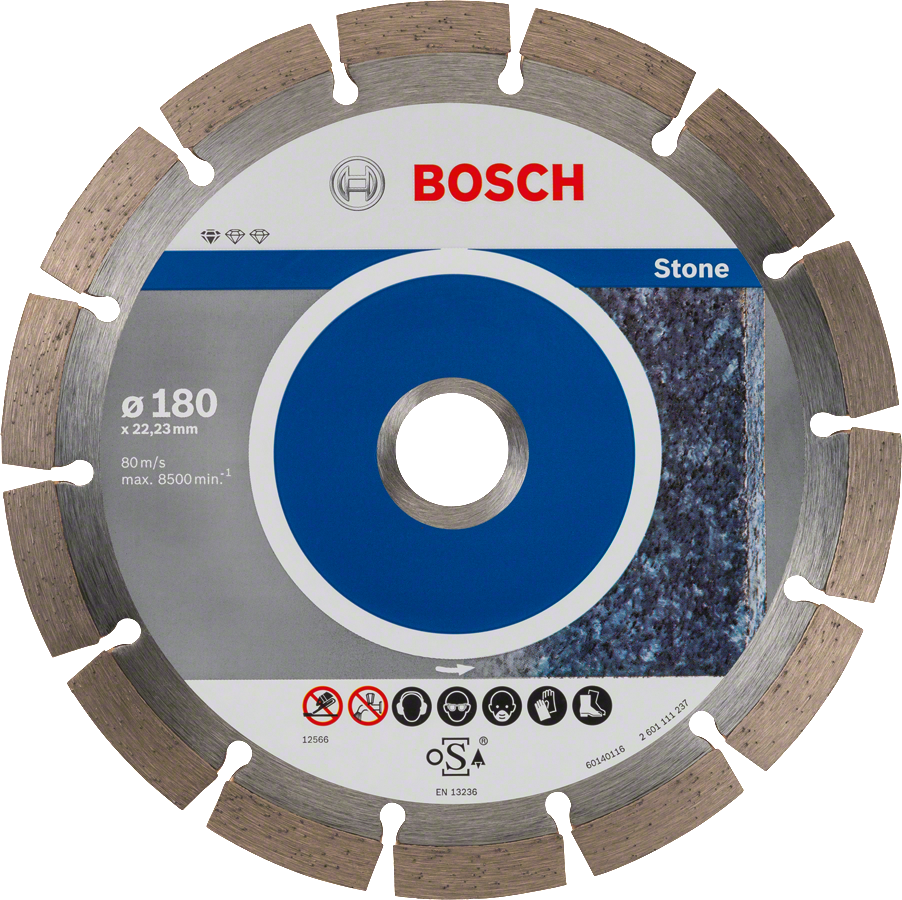 Bosch Diamanttrennscheibe Standard for Stone