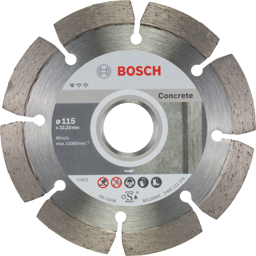 Bosch Diamanttrennscheibe Standard for Concrete