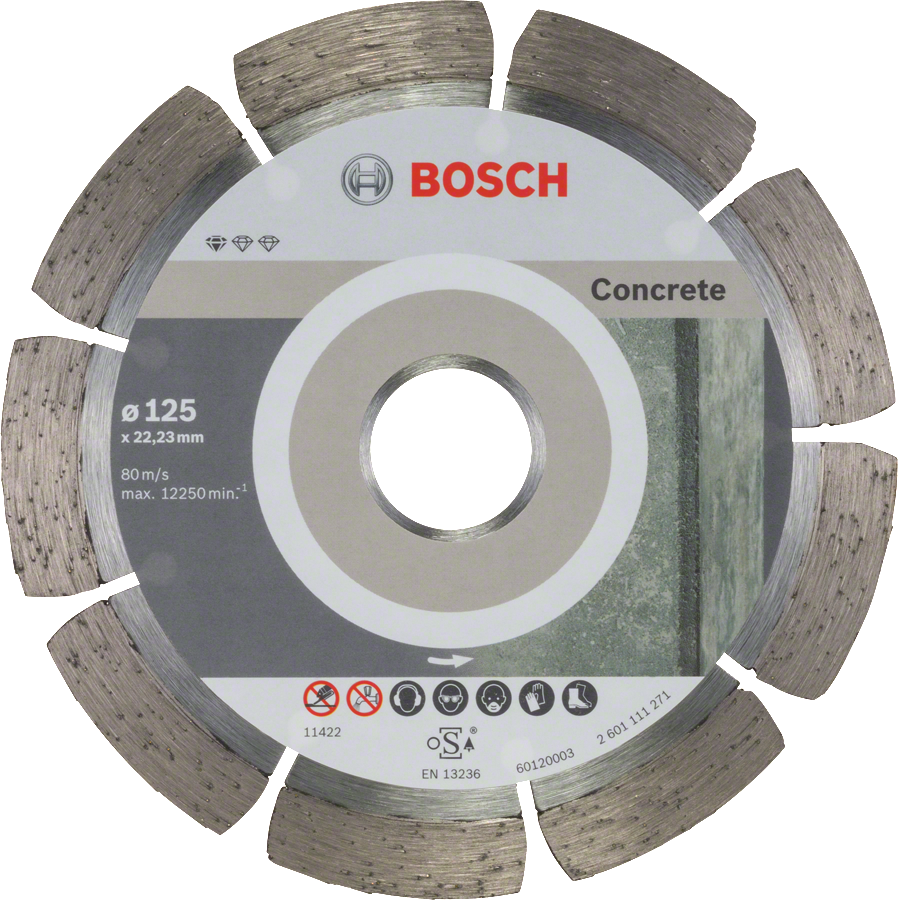 Bosch Diamanttrennscheibe Standard for Concrete