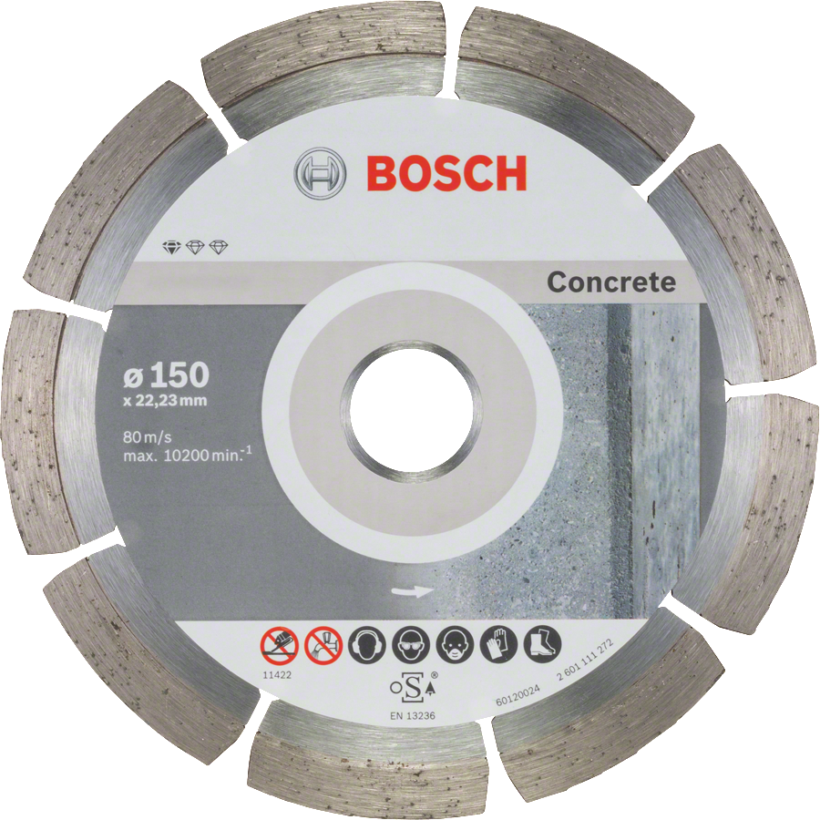 Bosch Diamanttrennscheibe Standard for Concrete