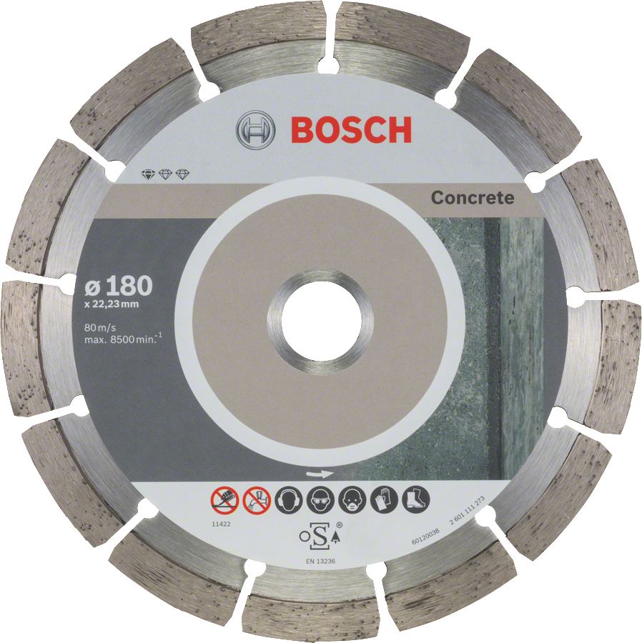 Bosch Diamanttrennscheibe Standard for Concrete