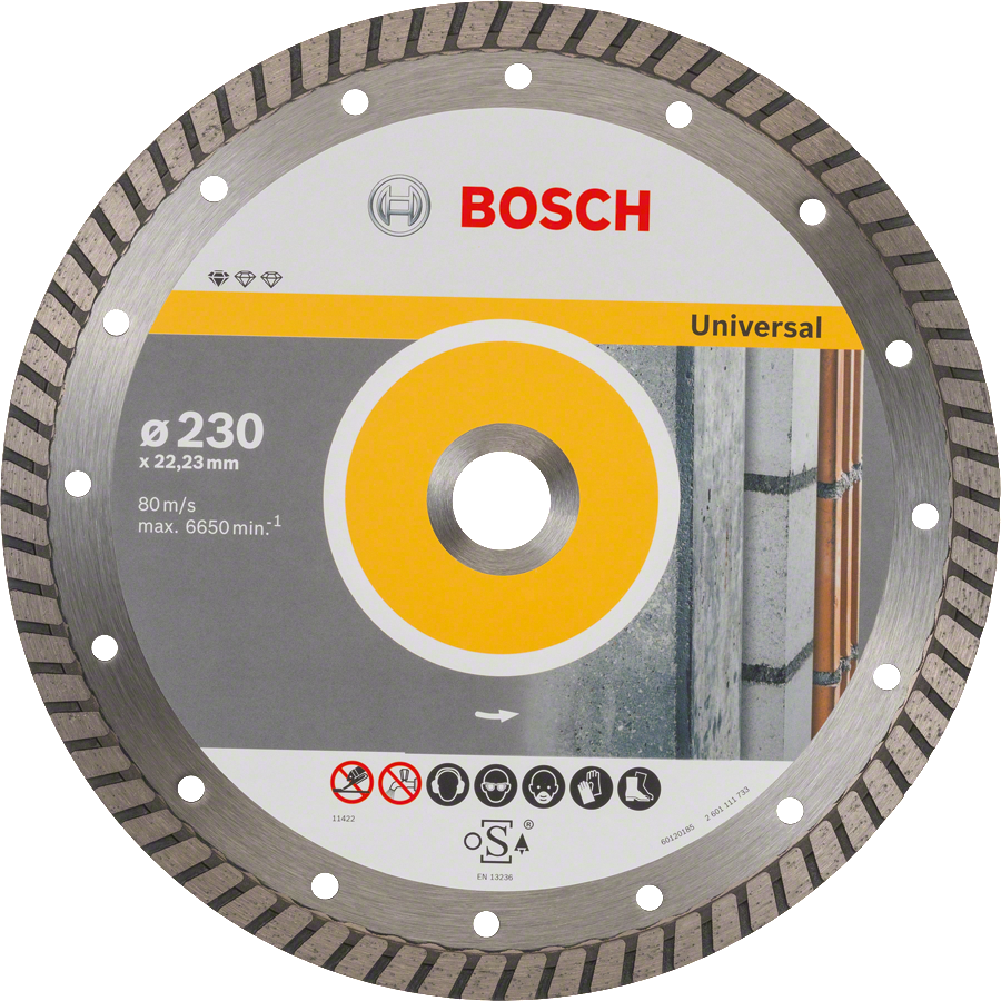 Bosch Diamanttrennscheibe Standard for Universal Turbo