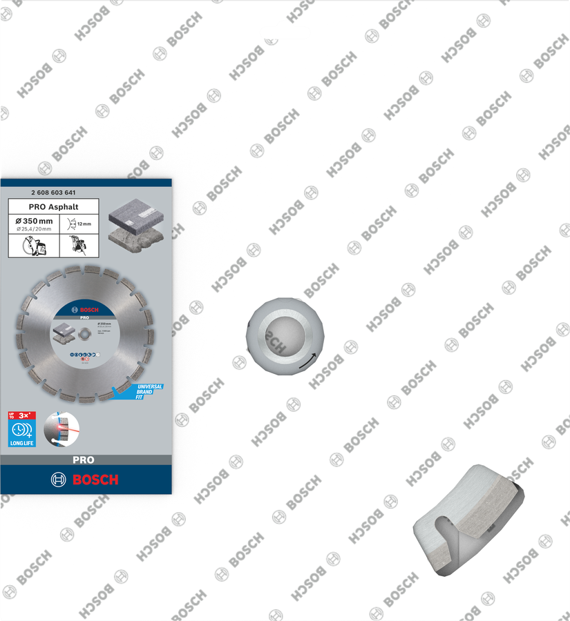 Bosch PRO Asphalt Diamanttrennscheibe, 350 x 20/25,4 mm