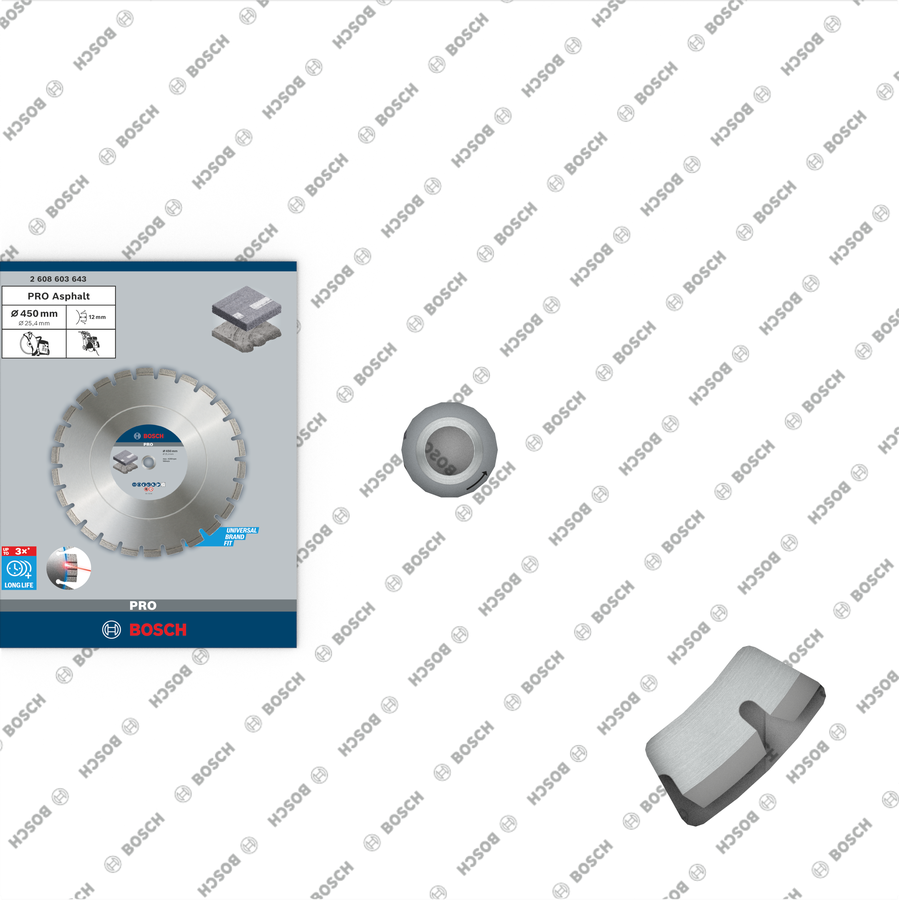 Bosch PRO Asphalt Diamanttrennscheibe, 350 x 20/25,4 mm