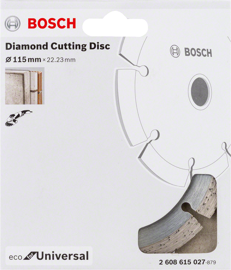 Bosch Diamanttrennscheibe Eco For Universal