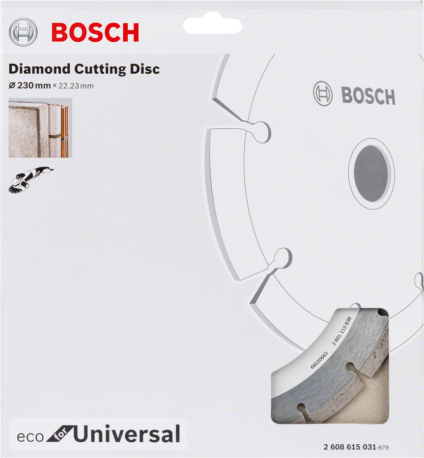 Bosch Diamanttrennscheibe Eco For Universal