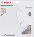 Bosch Diamanttrennscheibe Eco For Universal