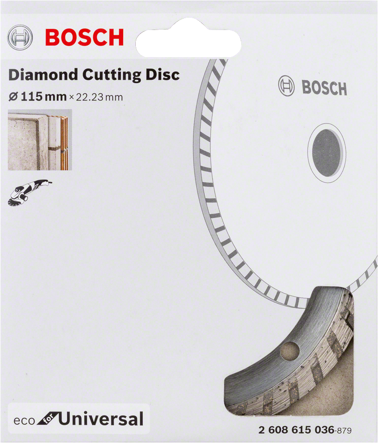 Bosch Diamanttrennscheibe Eco For Universal