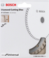 Bosch Diamanttrennscheibe Eco For Universal