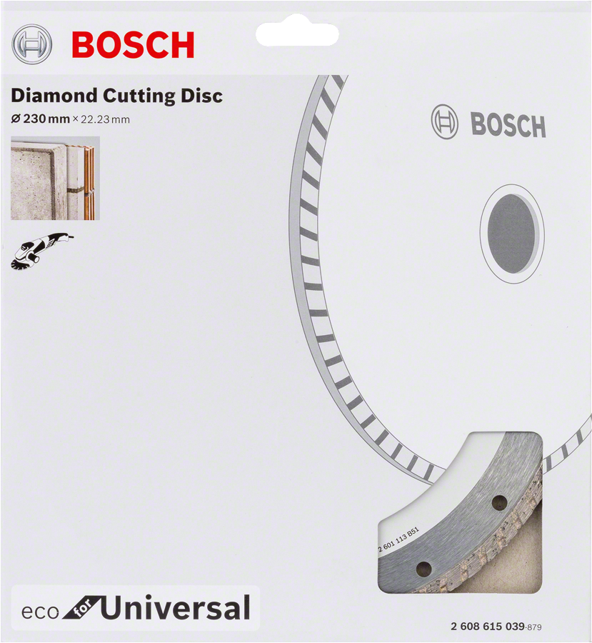 Bosch Diamanttrennscheibe Eco For Universal