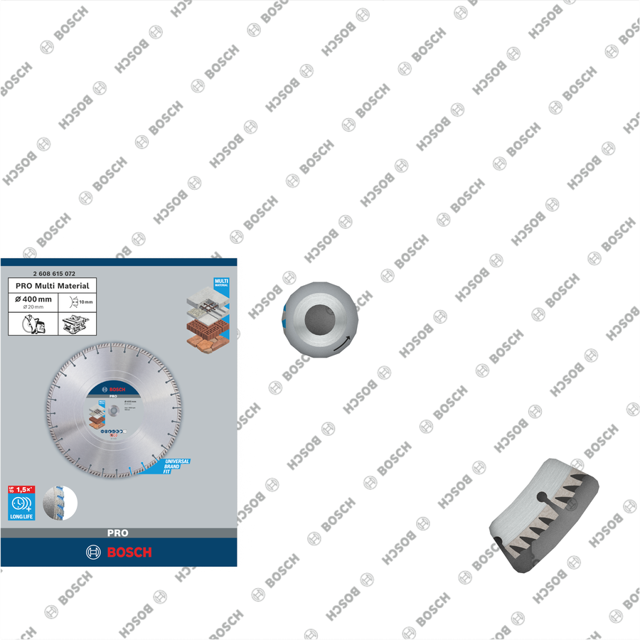 Bosch PRO Multi Material Diamanttrennscheibe, 300 x 20 mm
