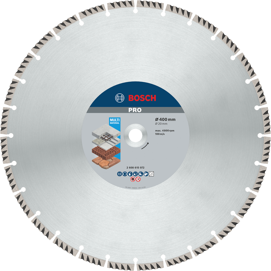Bosch PRO Multi Material Diamanttrennscheibe, 300 x 20 mm