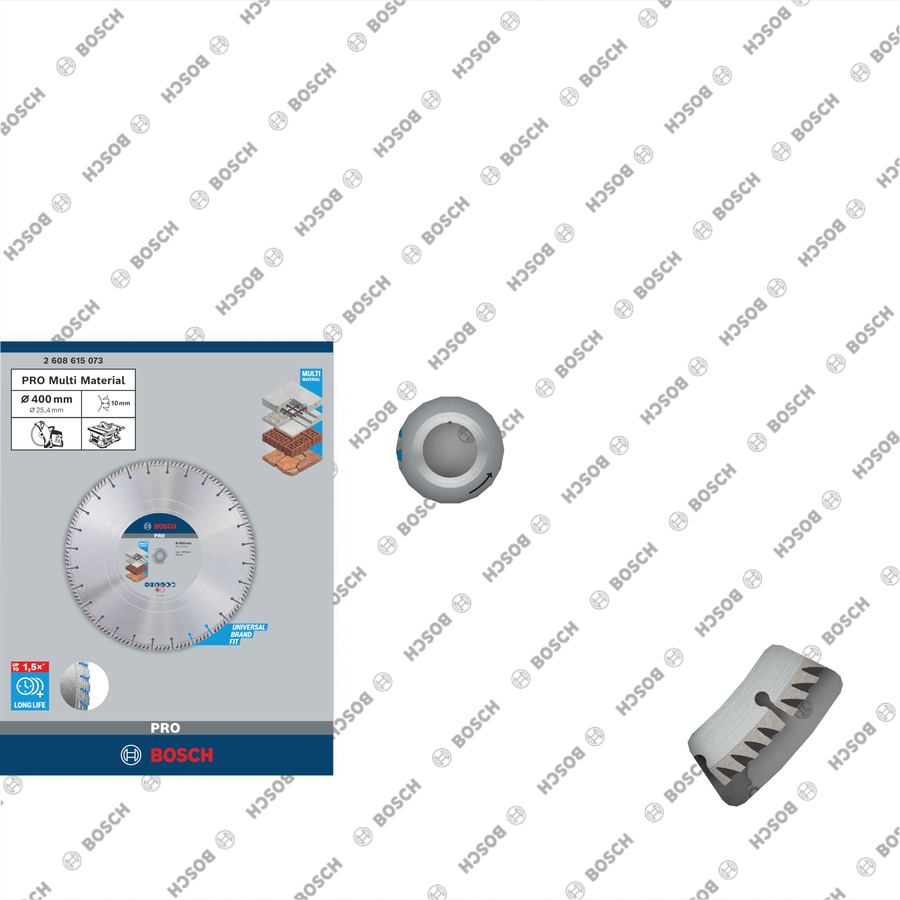 Bosch PRO Multi Material Diamanttrennscheibe, 300 x 25,4 mm