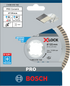 Bosch PRO Ceramic X-Lock Diamanttrennscheibe, 115 x 22,23 mm, 22,23 mm