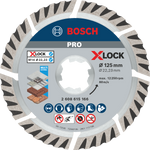 Bosch PRO Multi Material X-LOCK Diamanttrennscheibe, 115 x 22,23 mm