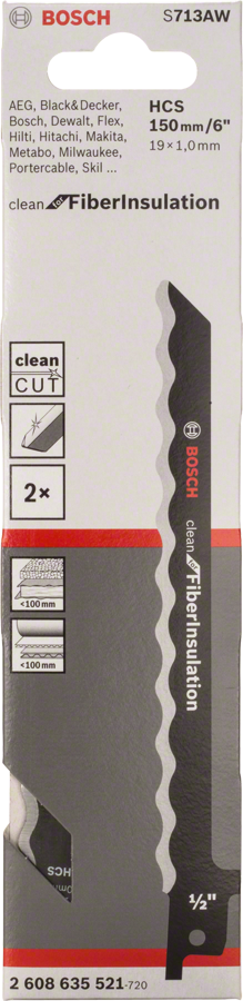 Bosch Säbelsägeblatt S 713 AW