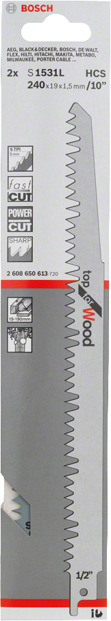 Bosch Säbelsägeblatt S 1531 L