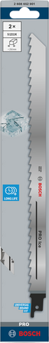 Bosch PRO Ice S1211K Säbelsägeblatt, 1,25 x 19 x 300 mm, 5-tlg.