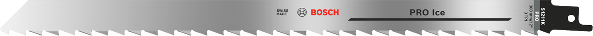 Bosch PRO Ice S1211K Säbelsägeblatt, 1,25 x 19 x 300 mm, 5-tlg.