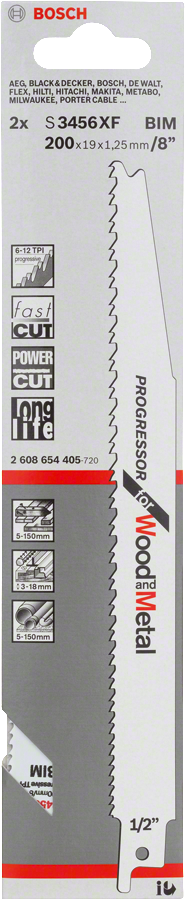 Bosch Säbelsägeblatt S 3456 XF