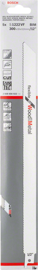 Bosch Säbelsägeblatt S 1222 VF