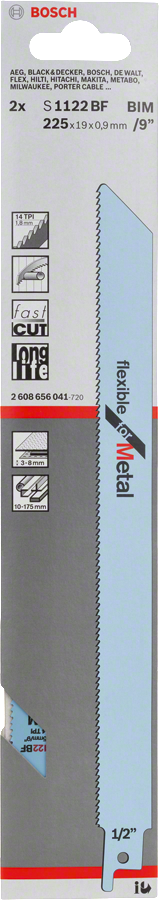 Bosch Säbelsägeblatt S 1122 BF