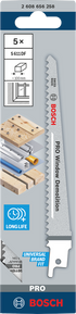 Bosch PRO Window Demolition S611DF Säbelsägeblatt, 1,25 x 19 x 150 mm, 2-tlg.