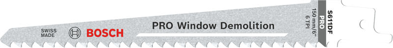 Bosch PRO Window Demolition S611DF Säbelsägeblatt, 1,25 x 19 x 150 mm, 2-tlg.