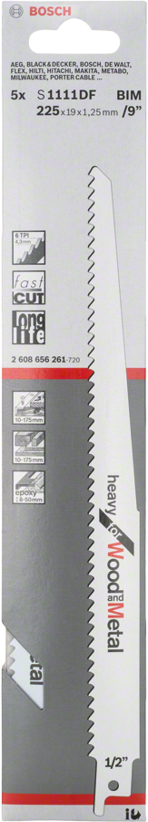 Bosch Säbelsägeblatt S 1111 DF
