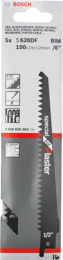 Bosch Säbelsägeblatt S 628 DF