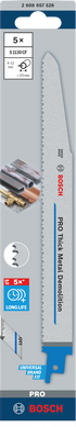 Bosch PRO Thick Metal Demolition S1130CF Säbelsägeblatt, 1,6 x 22 x 225 mm, 100-tlg.