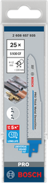 Bosch PRO Thick Metal Demolition S930CF Säbelsägeblatt, 1,6 x 22 x 150 mm, 25-tlg.