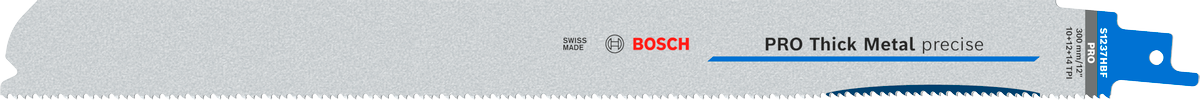 Bosch PRO Thick Metal precise S1237HBF Säbelsägeblatt, 1,1 x 25 x 300 mm, 5-tlg.