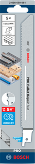 Bosch PRO Pallet Repair fast S1022HFR Säbelsägeblatt, 0,9 x 19 x 200 mm, 100-tlg.
